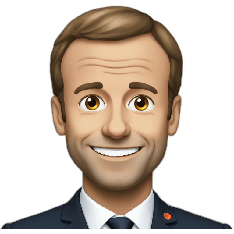 Emmanuel Macron  emoji