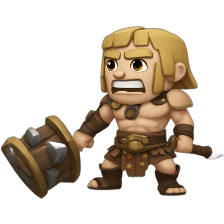 clash of clan barbarian emoji