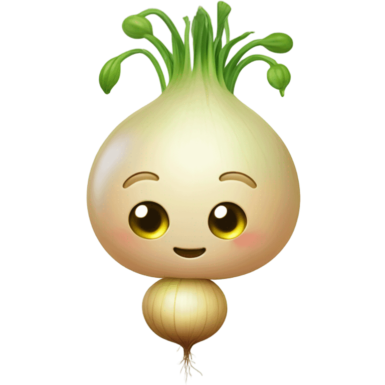 Baby onion waking up  emoji