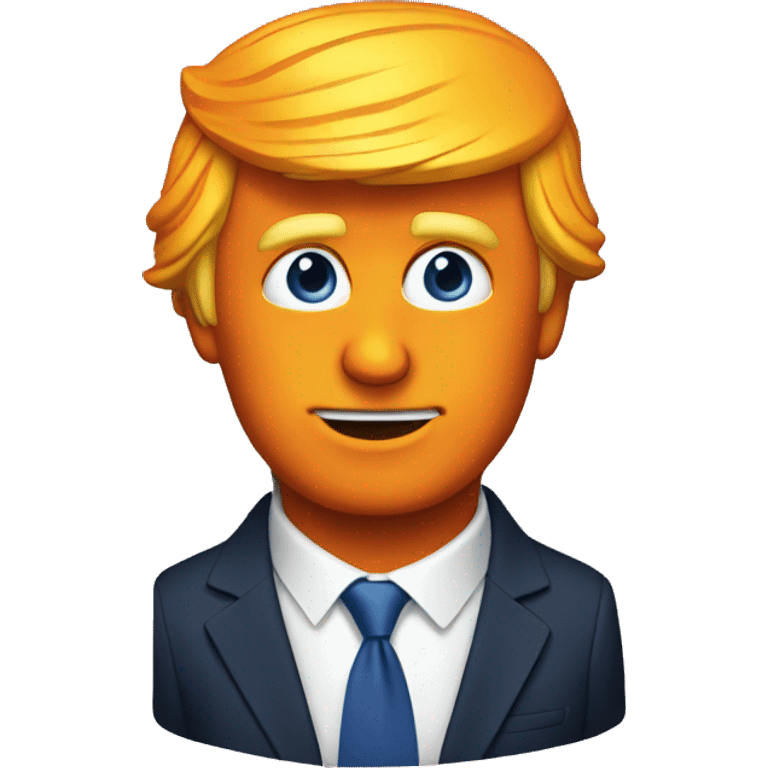 Trump as Cheeto emoji