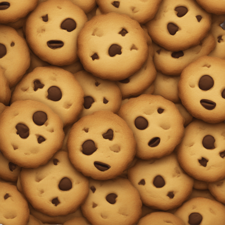 Cookie man emoji