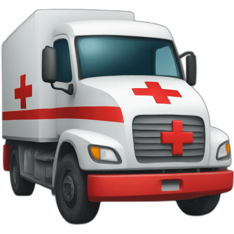 Red cross logistics emoji