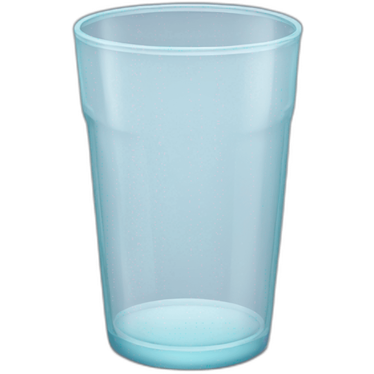 Glass cup emoji