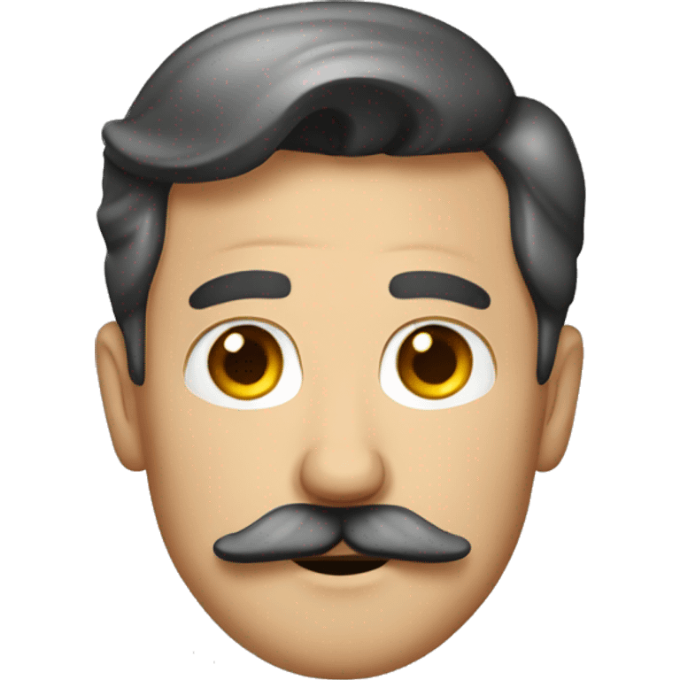 German Man with afunny mustache  emoji