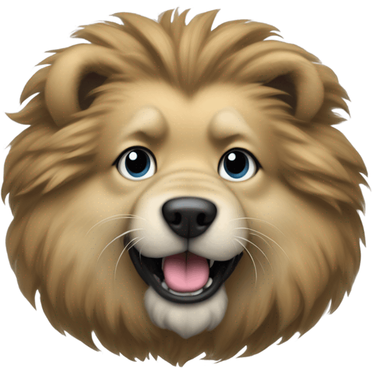 Chow chow emoji