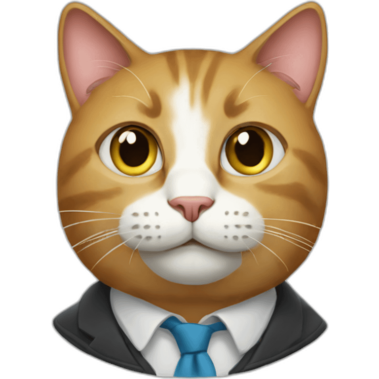 the mathematician cat emoji