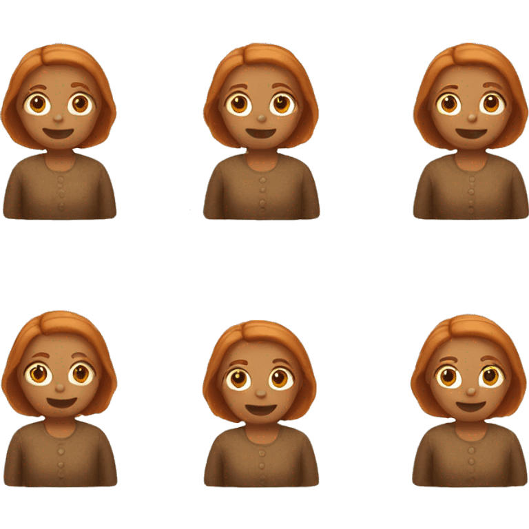 Ginger bread woman emoji