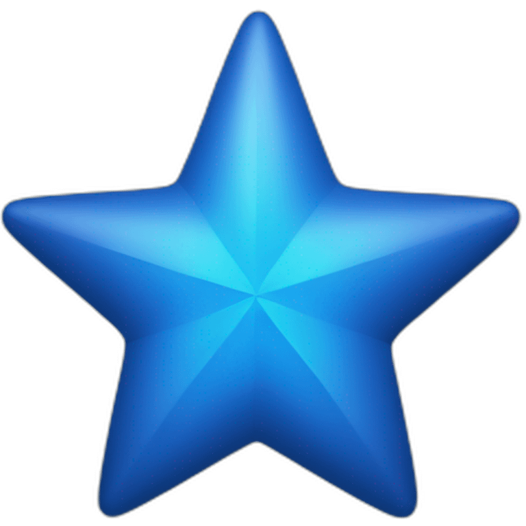 blue star emoji