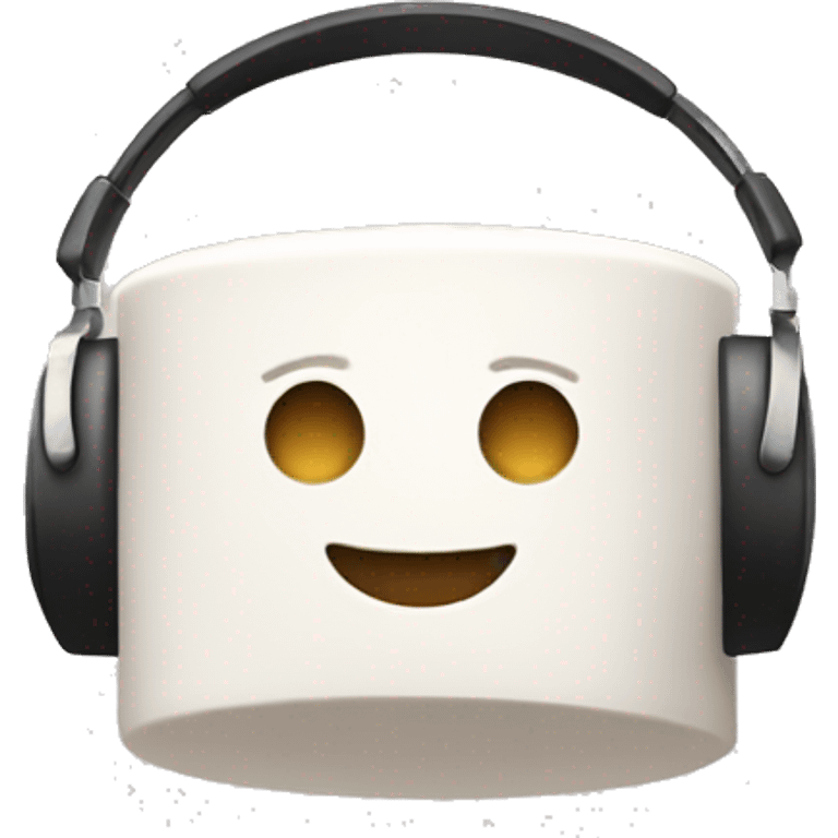 marshmallow dj emoji