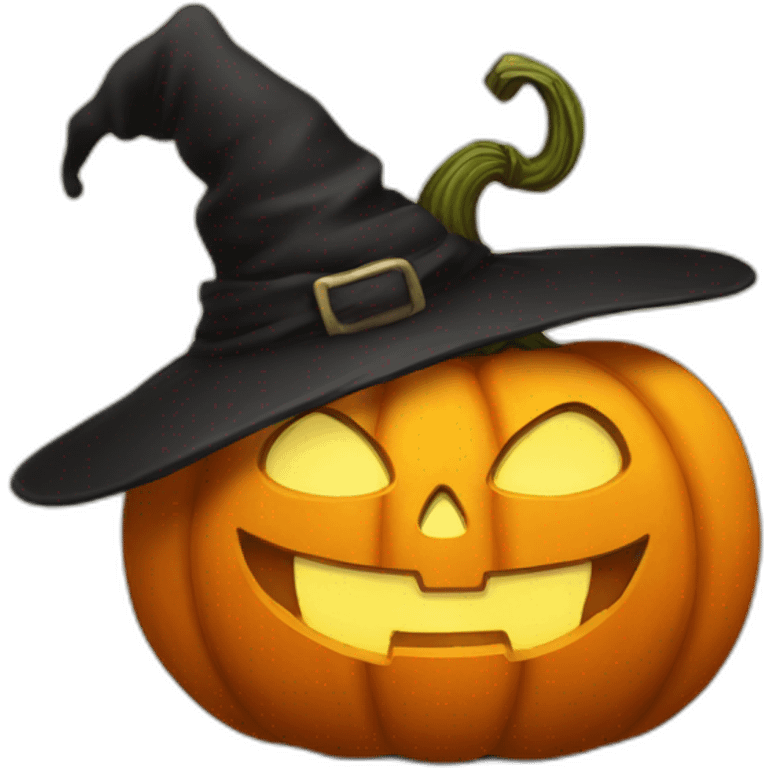 pumkin halloween happy emoji