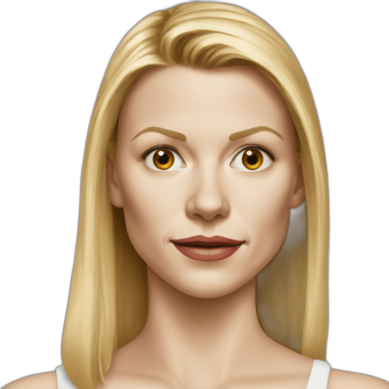 hyperrealist claire danes emoji