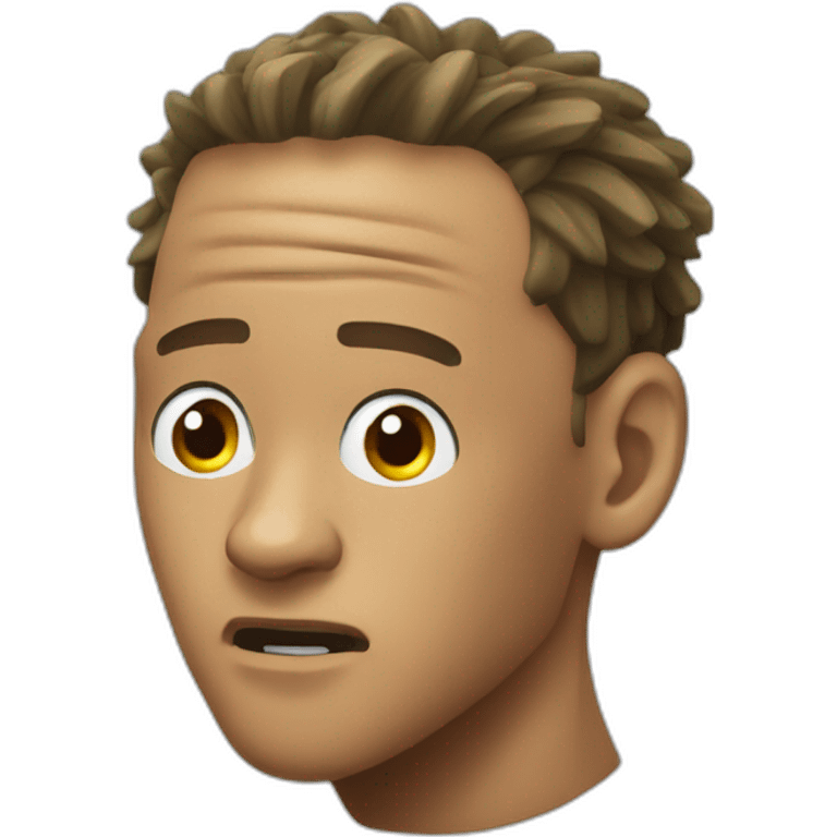 head of neymar who is afraid emoji