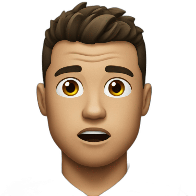 Ronaldo Shocked emoji