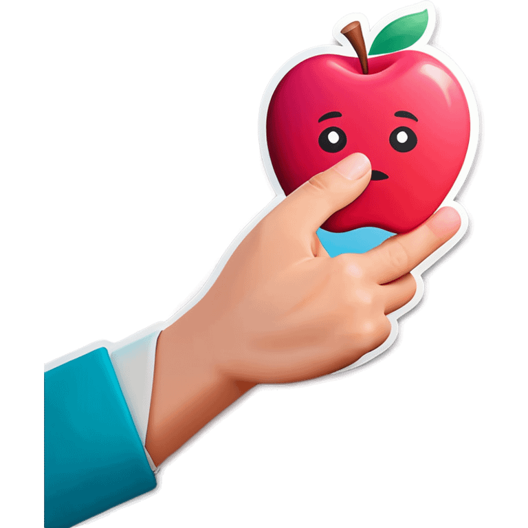 pinky promise apple emoji emoji