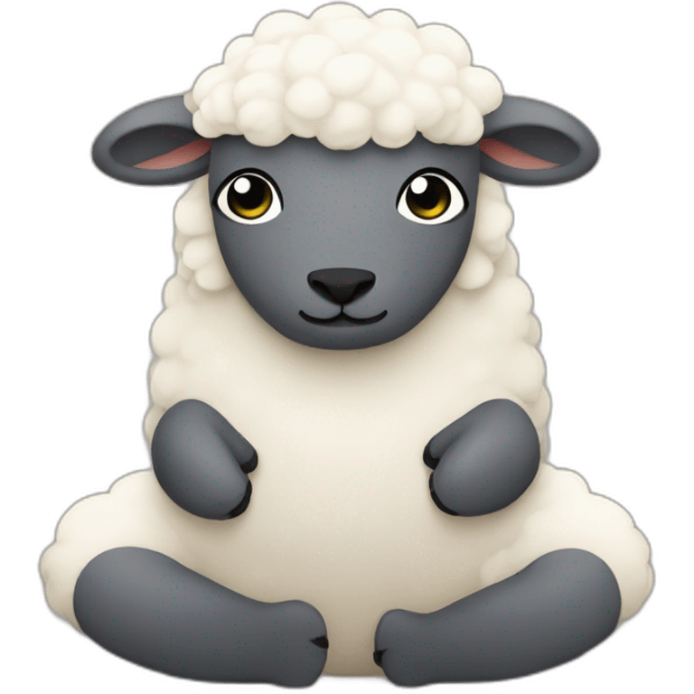 sheep-fish-yoga emoji