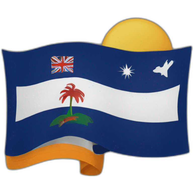 Howland Island flag emoji