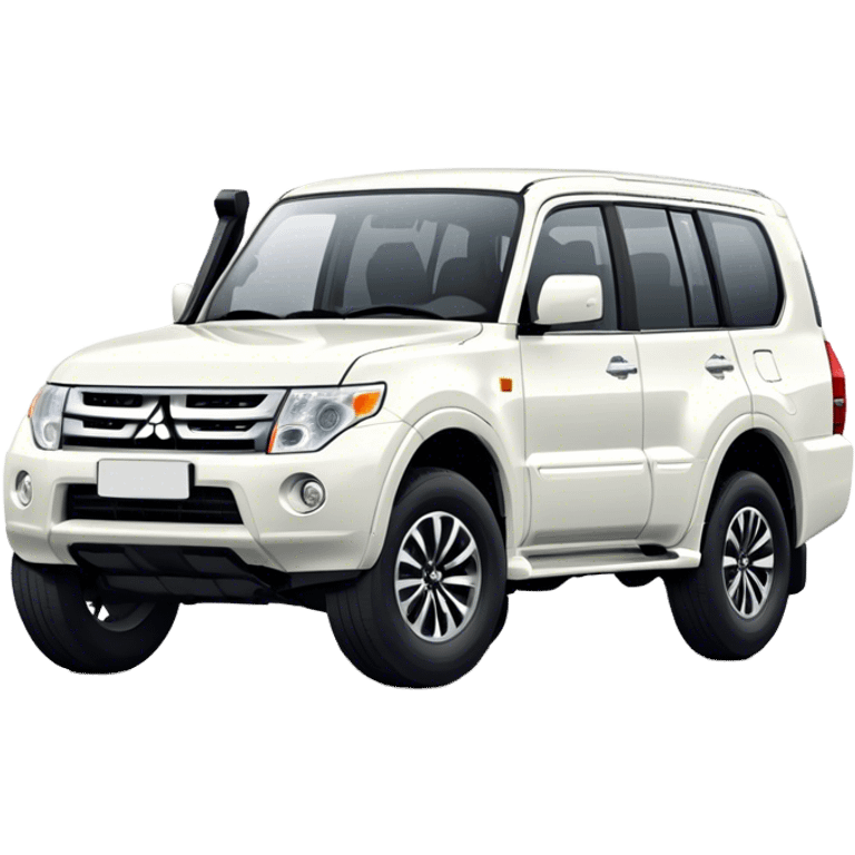 Mitsubishi Pajero - Mitsubishi (Model Year: 2021) (Iconic colour: White) emoji