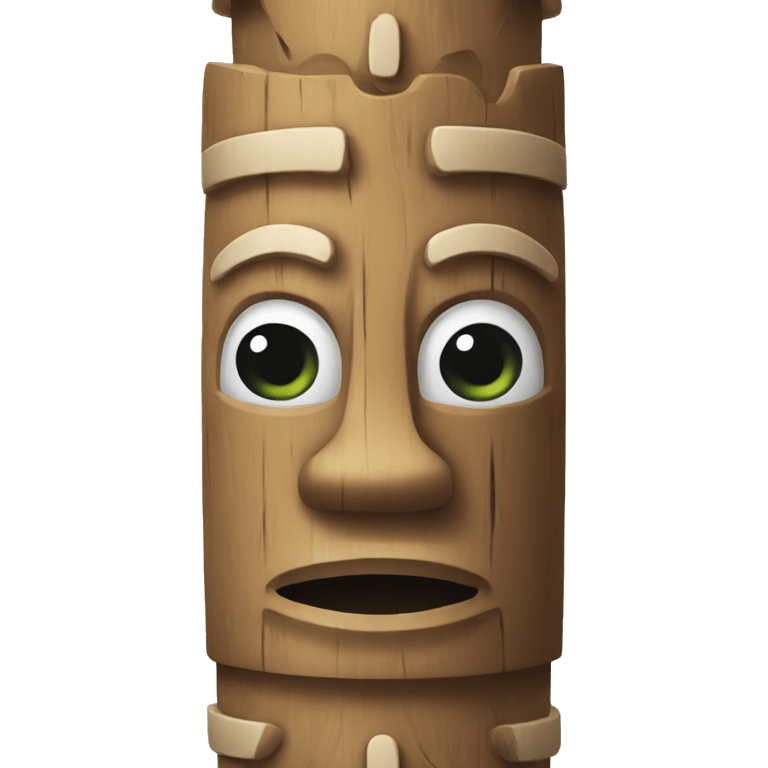 blank totem pole emoji