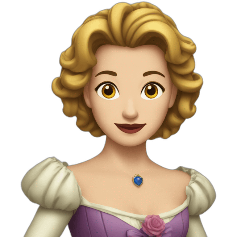 La belle et la bête emoji