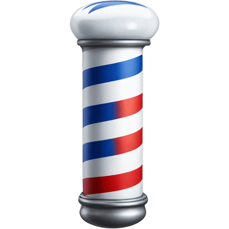 barber pole smiling emoji