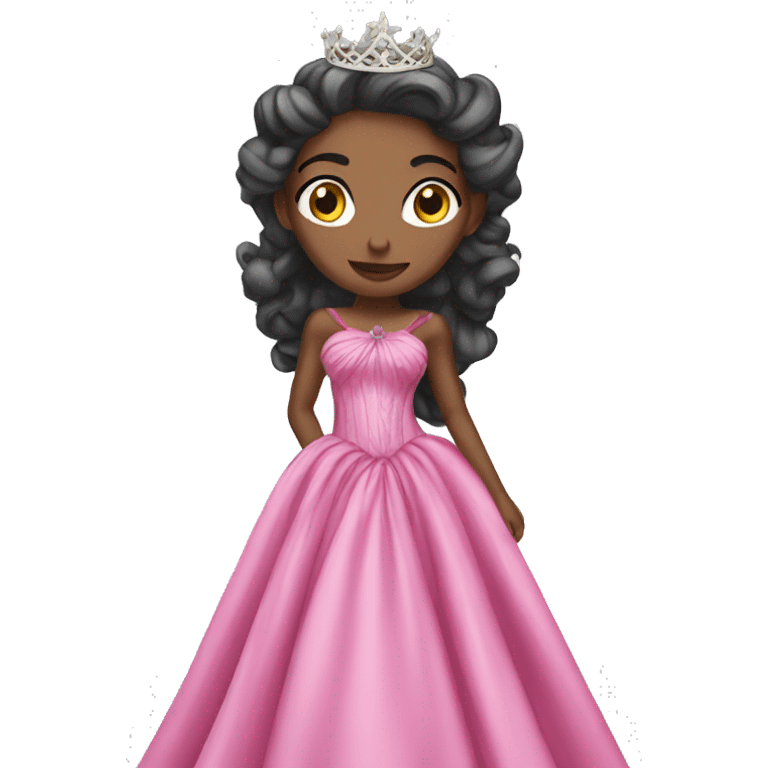 Fashion gown princess  emoji