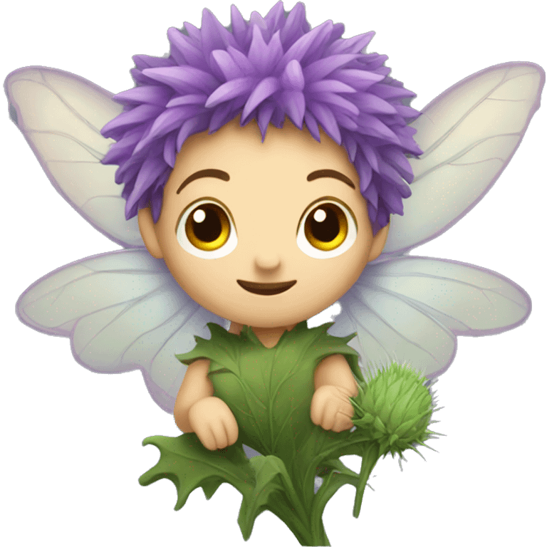 thistle fairy emoji