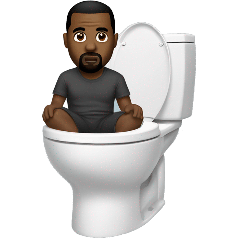 Kanye west skibidi toilet emoji