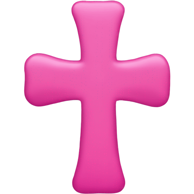 pink cross emoji