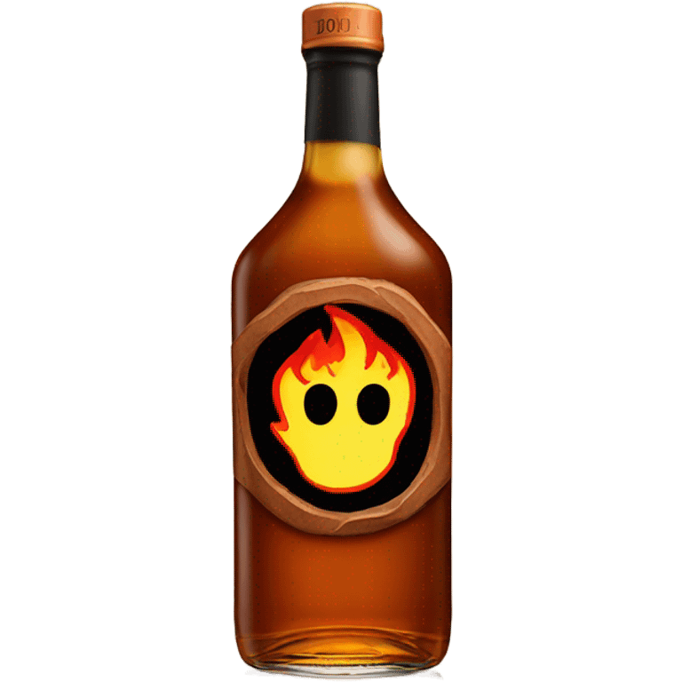 Fireball whiskey  emoji