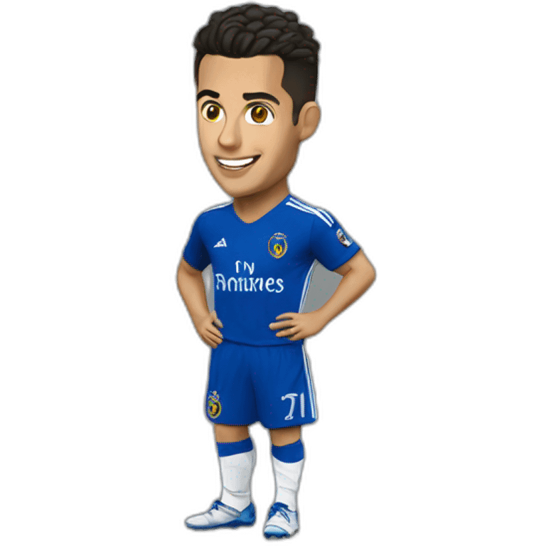 cristiano with t-shurt al-nasr emoji