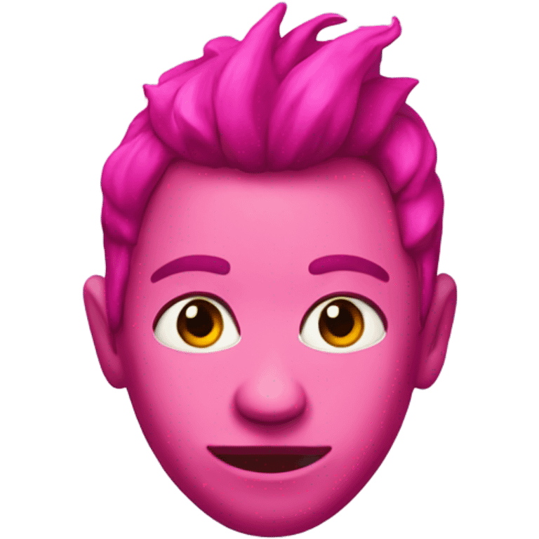 moño fucsia  emoji