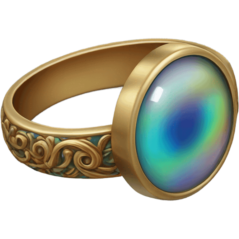 Mood Ring – Shifting colors and detailed close-up emoji