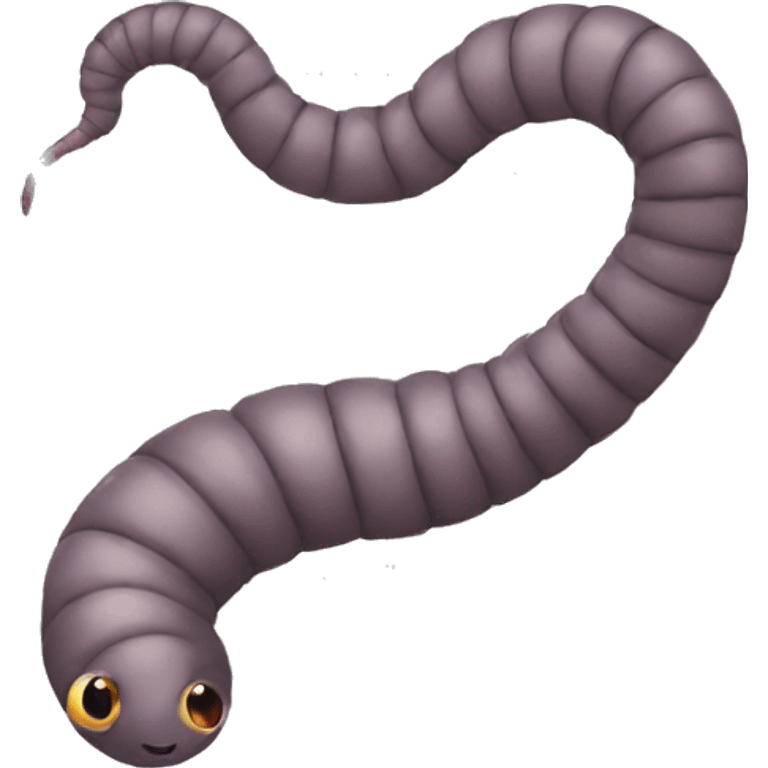 worm emoji