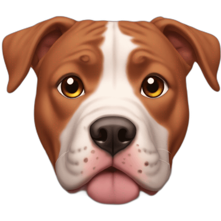 Clifford big red pit bull emoji