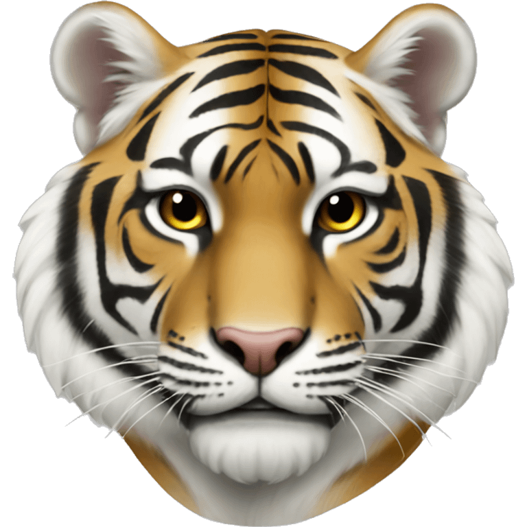 Tigre blanco emoji