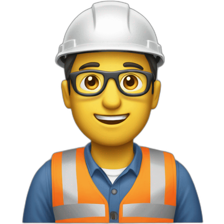 Panneaux routier Travaux emoji