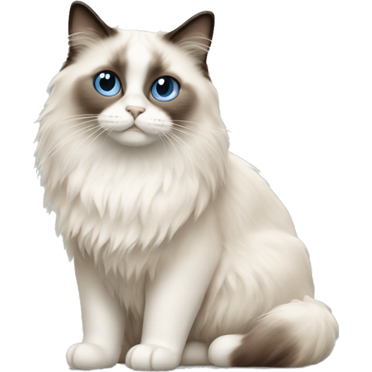 Ragdoll cat emoji