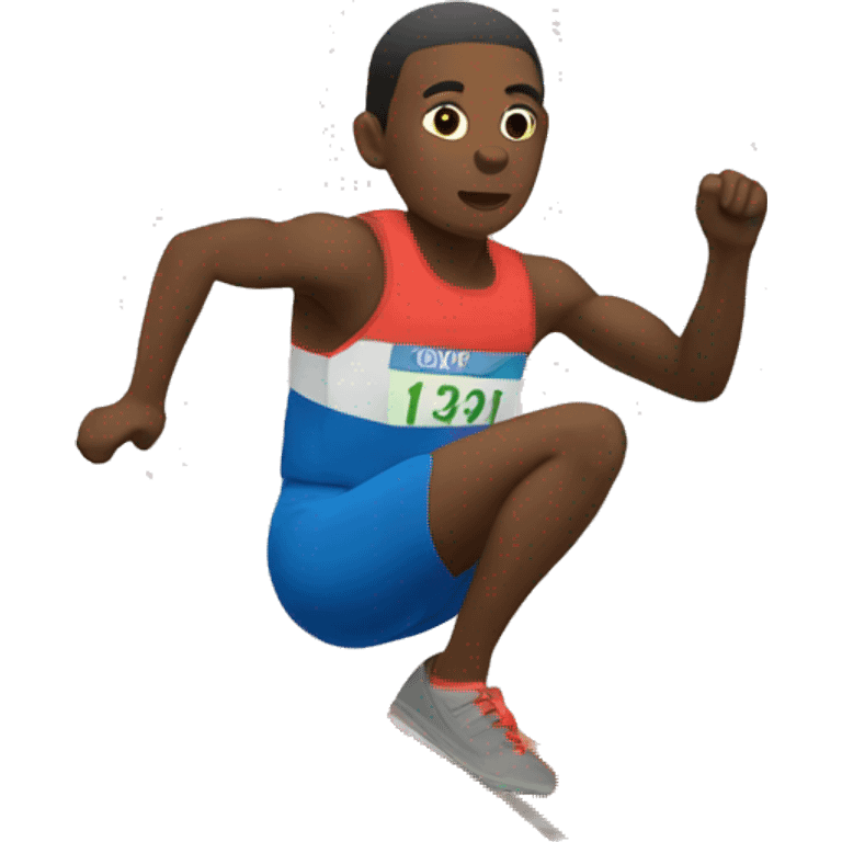 long jump side view emoji