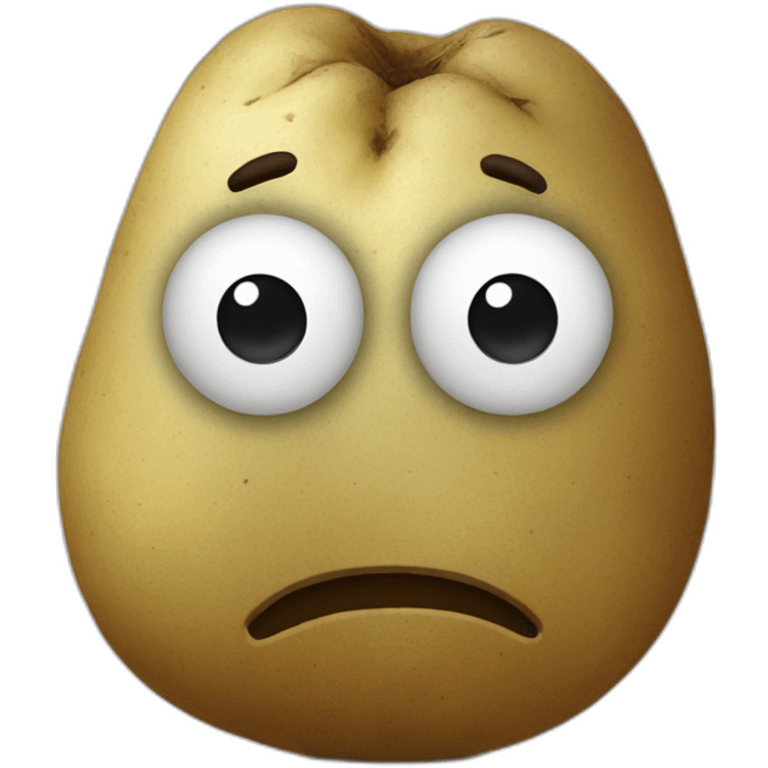 Rude-potato emoji