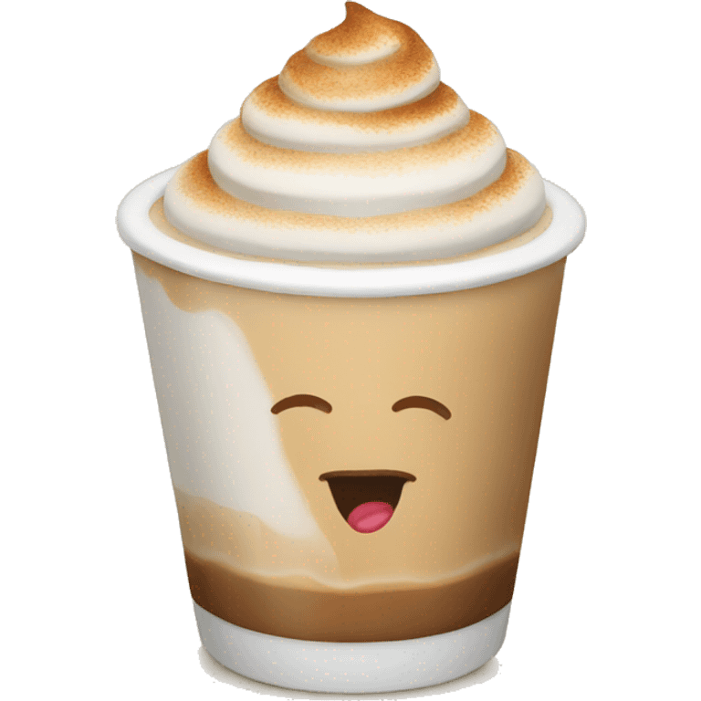 latte frio emoji