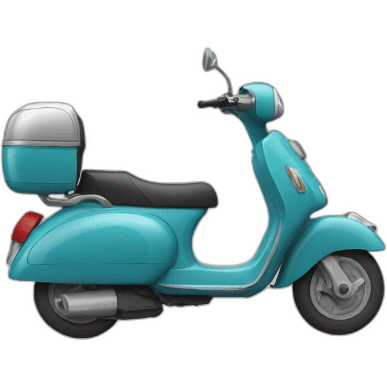 Picachut sur un scooter emoji