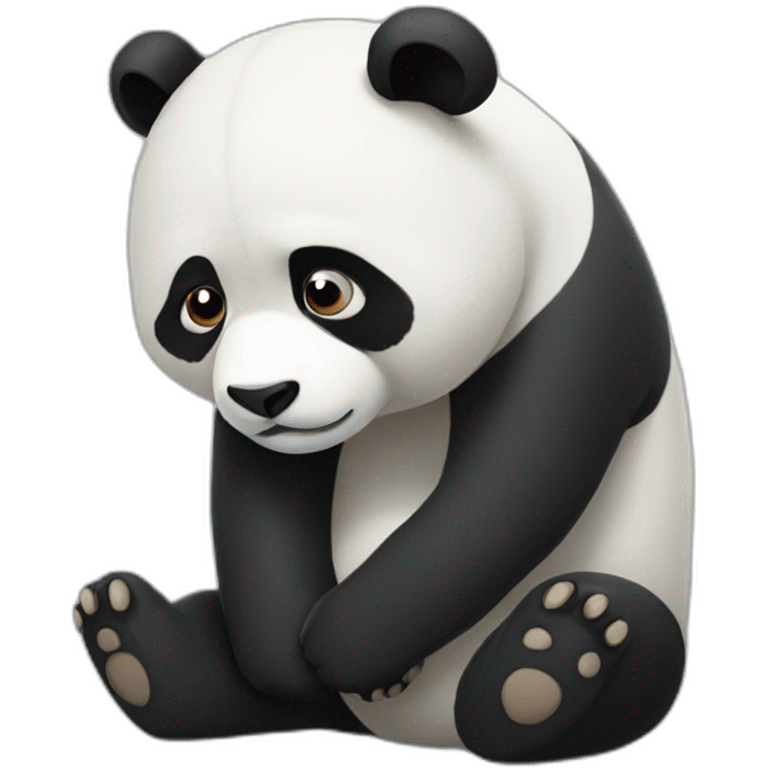 Depression panda emoji