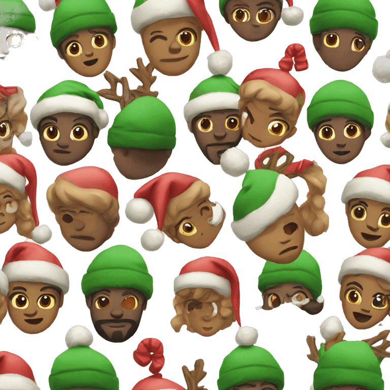 Christmas aesthetic emoji