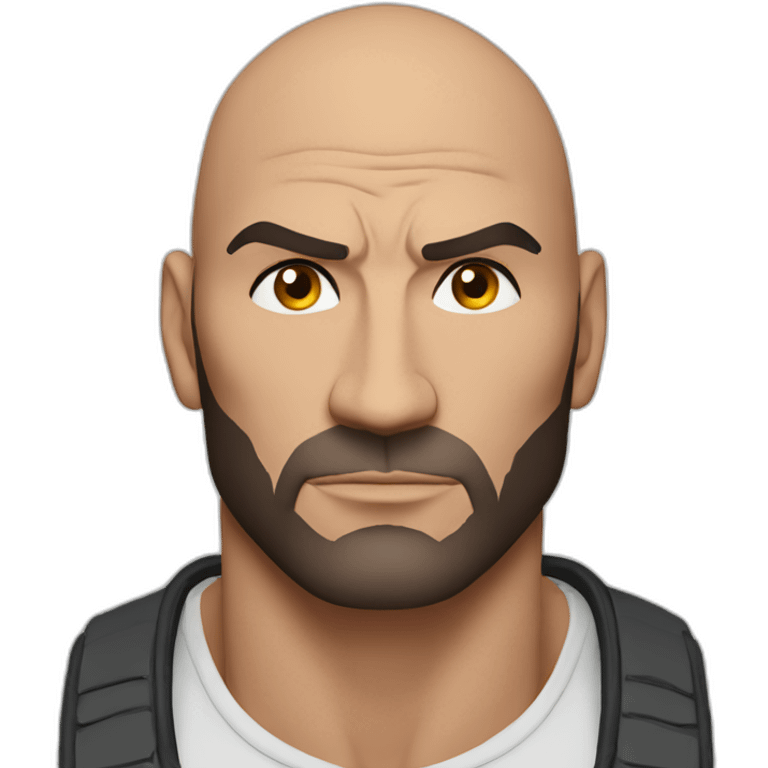 actor dave bautista serious emoji