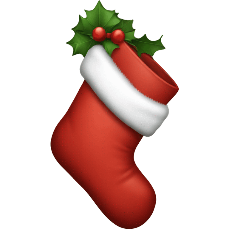 Santa stocking  emoji