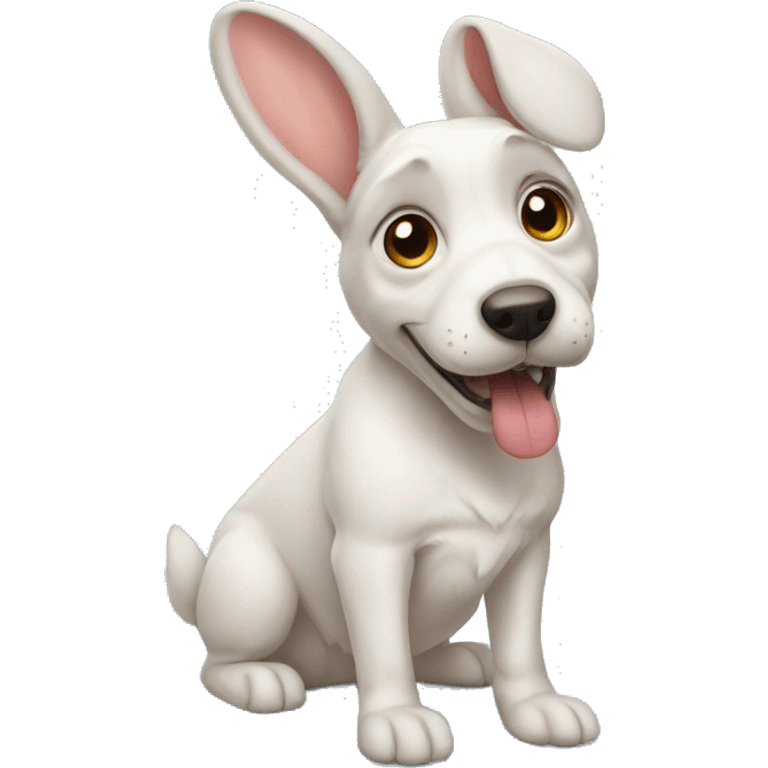 Rabbit dog emoji