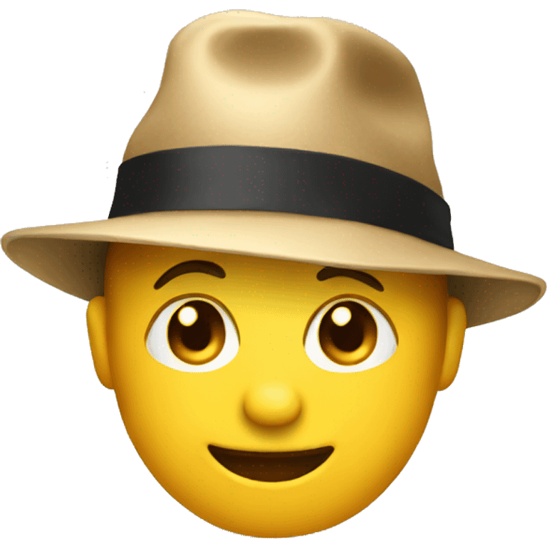 Emoji with hat emoji