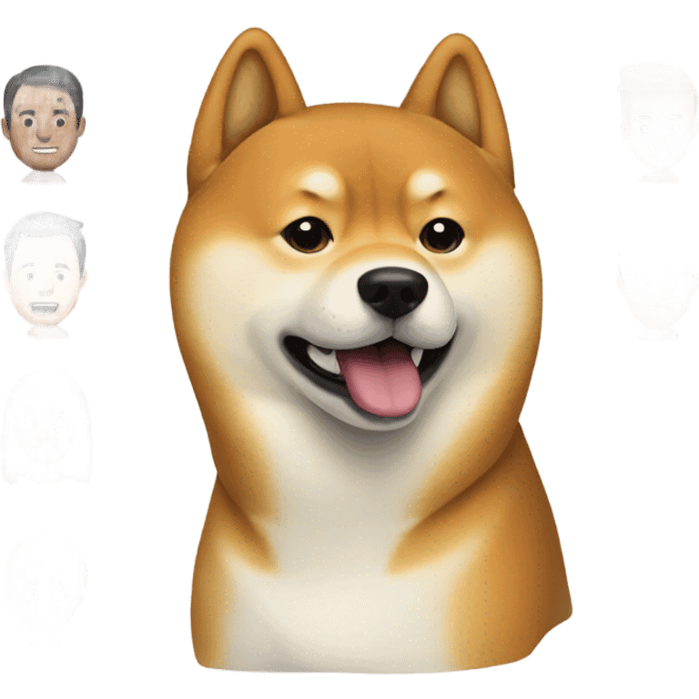 Shiba Inu With men or women emoji