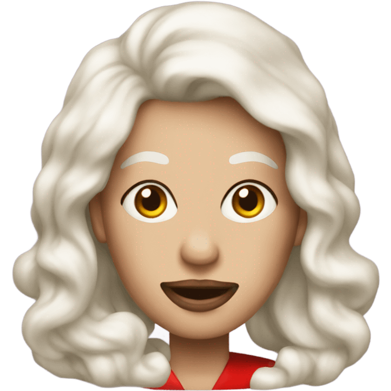 Drag Santa  emoji