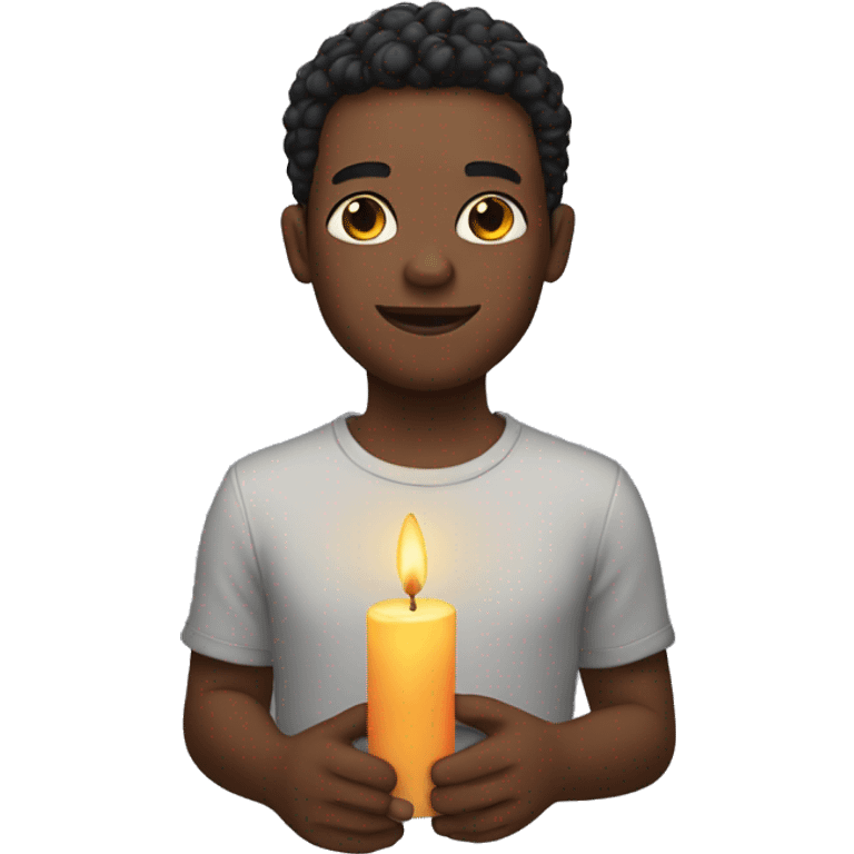 I'm holding a candle emoji